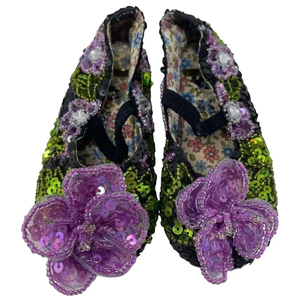 3 Pair Shoes Fairy Dreams, OshKosh & Unbranded Toddler 4
